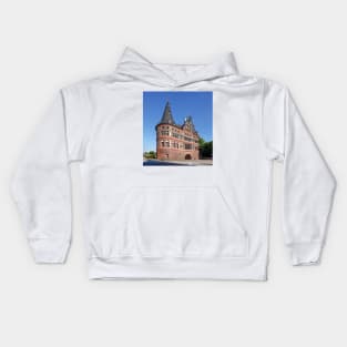 Holsten Gate, Luebeck, Schleswig-Holstein, Germany, Europe Kids Hoodie